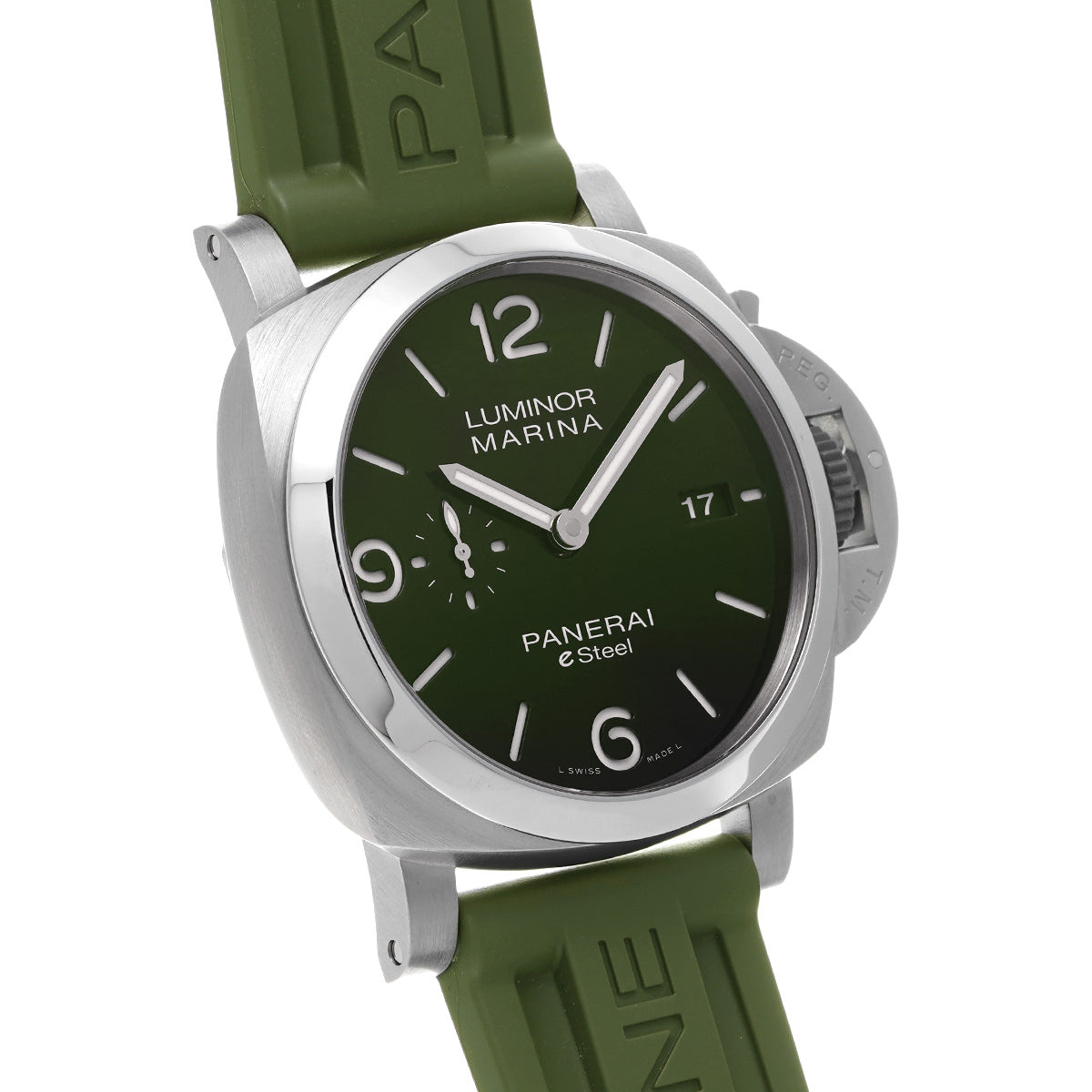 Luminor Marina eSteel Emerald Green PAM01356 Z No. (manufactured in 2023) Green PANERAI Men's [Pre-Owned].