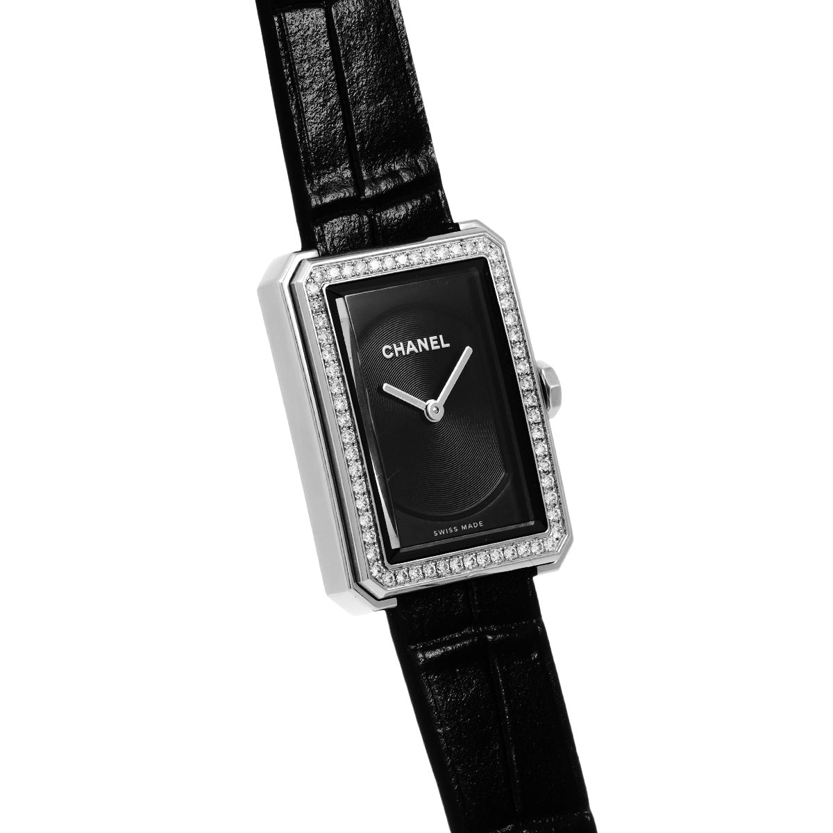 H4883 Boyfriend Black CHANEL women [Pre-owned].