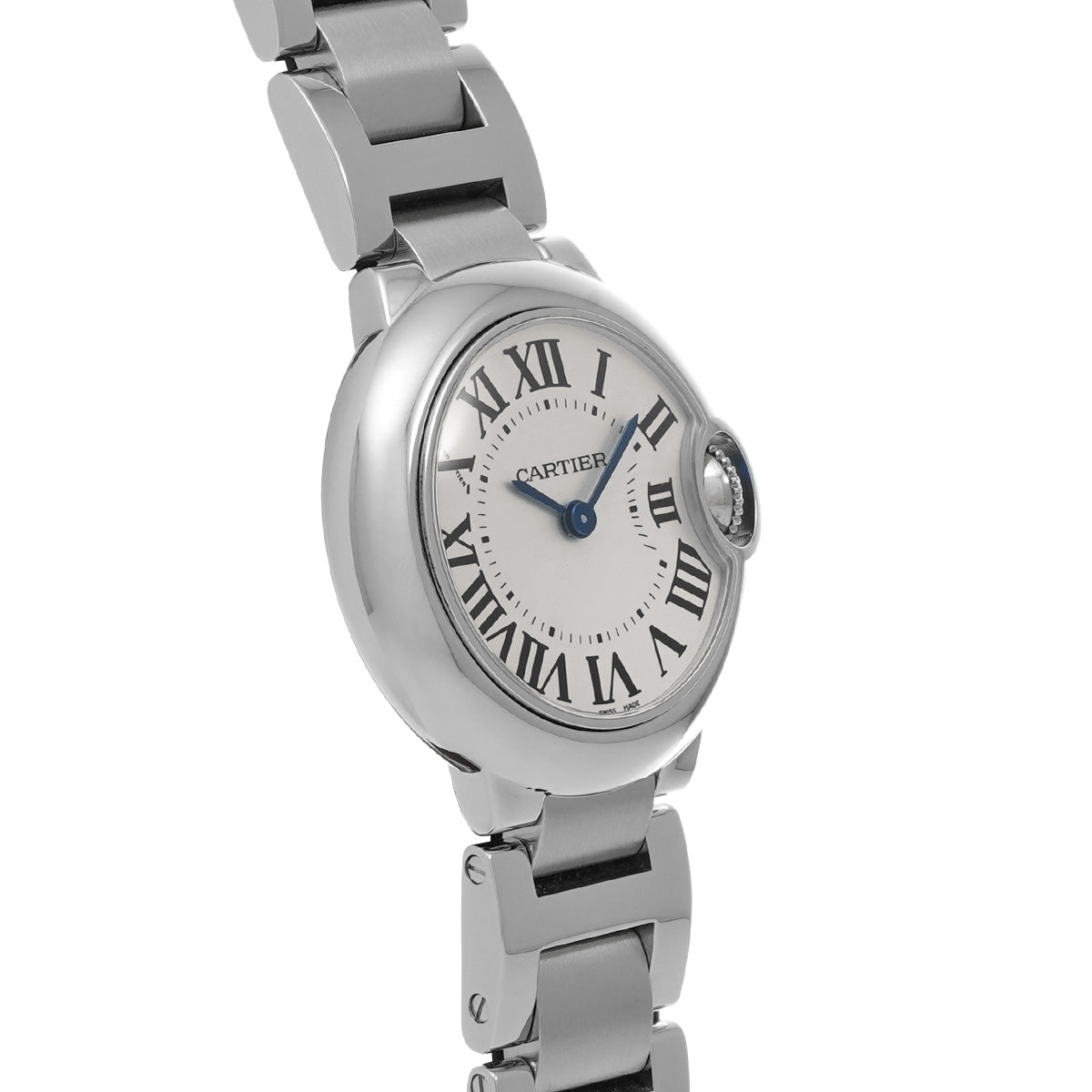 Ballon Bleu de Cartier 28mm W69010Z4 Silver CARTIER Ladies [Pre-owned]