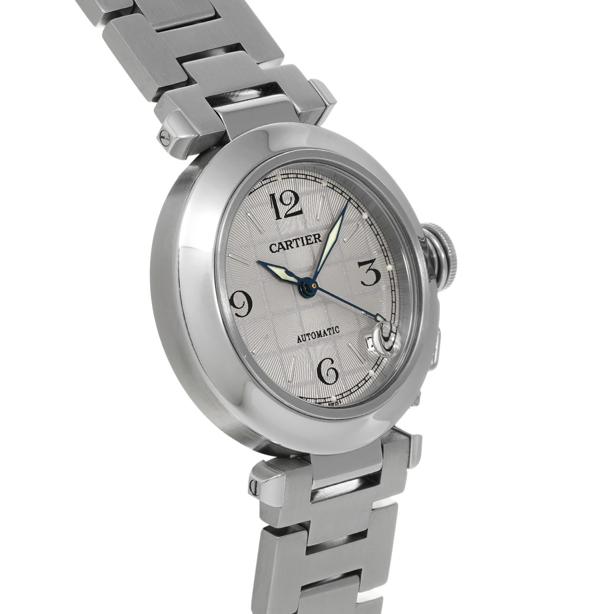 Pasha C W31023M7 Silver CARTIER Unisex [Pre-Owned].