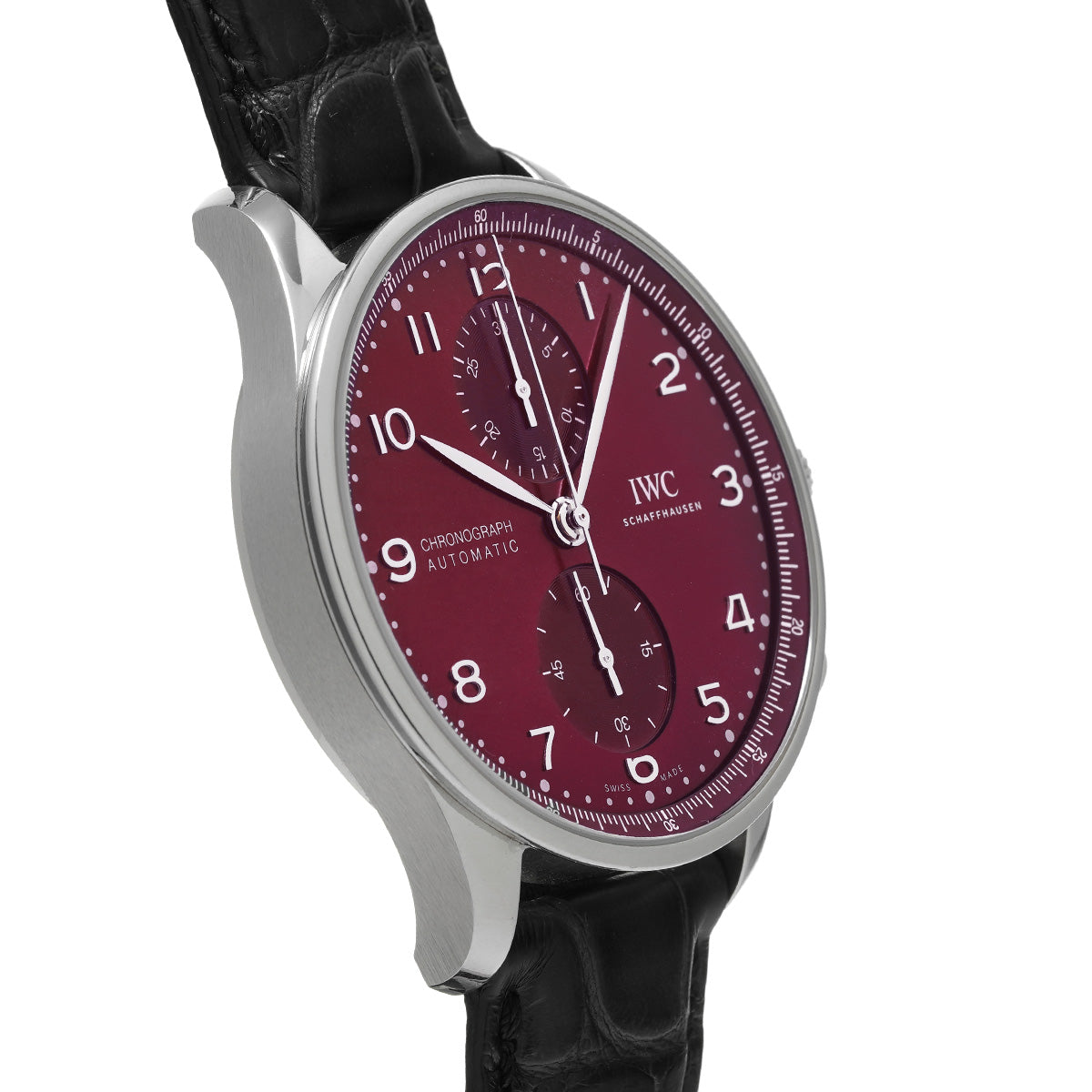 Portuguese Chronograph IW371616 Red IWC Men's [Pre-Owned].