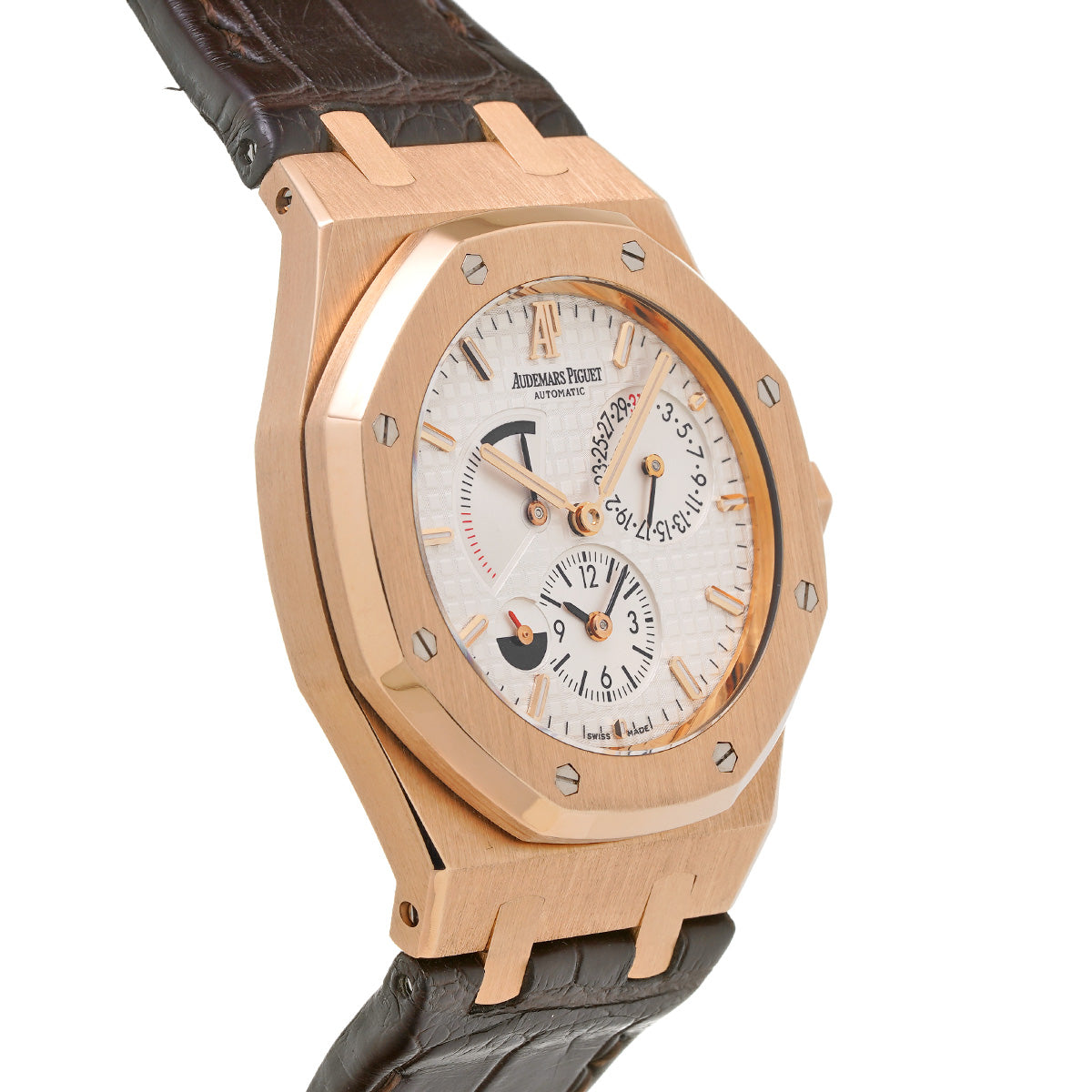 Royal Oak Dual Time 26120OR.OO.D088CR.01 White AUDEMARS PIGUET Men's [Pre-Owned].