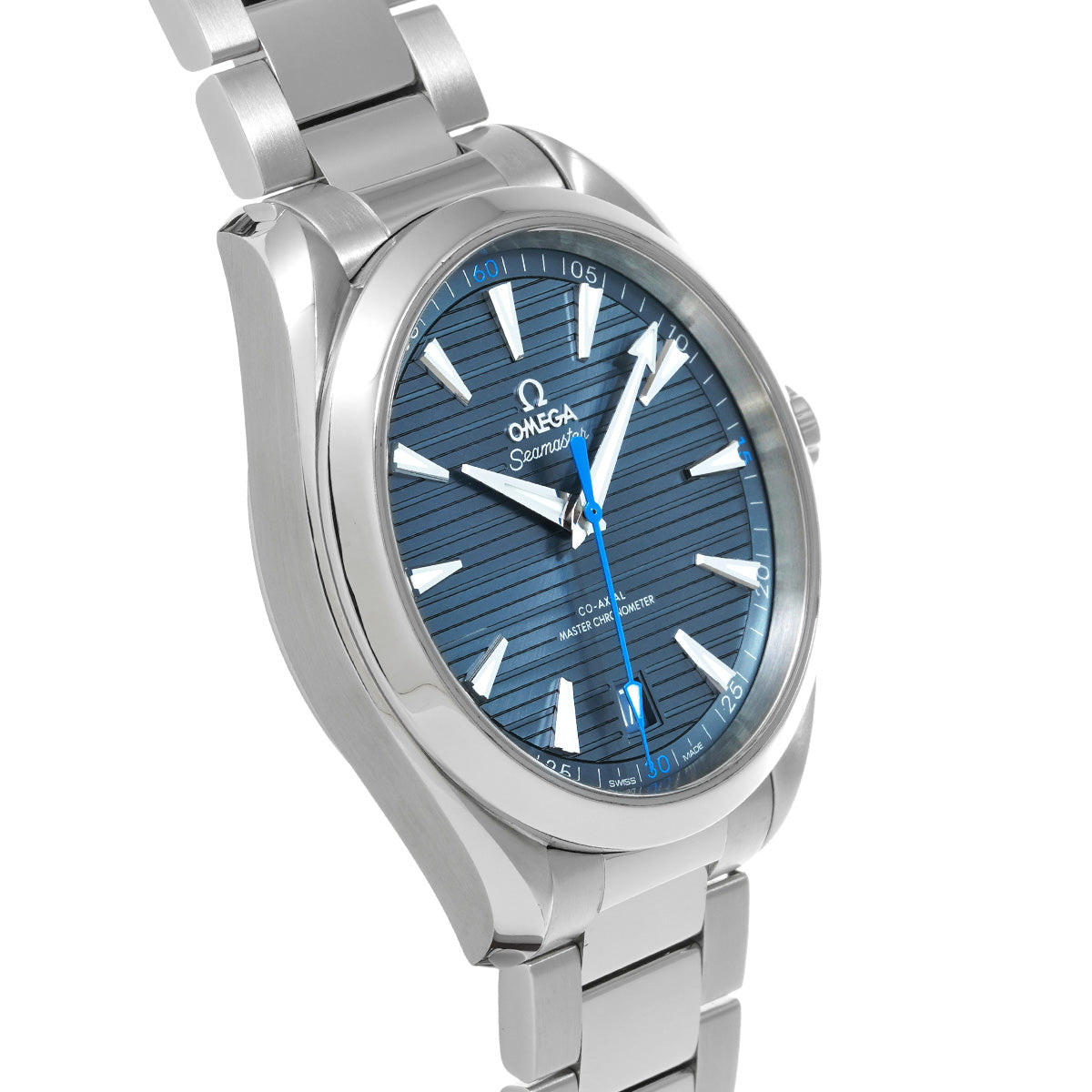 Seamaster Aqua Terra Co-Axial Master Chronometer 220.10.41.21.03.002 Blue OMEGA Men's [Pre-Owned].