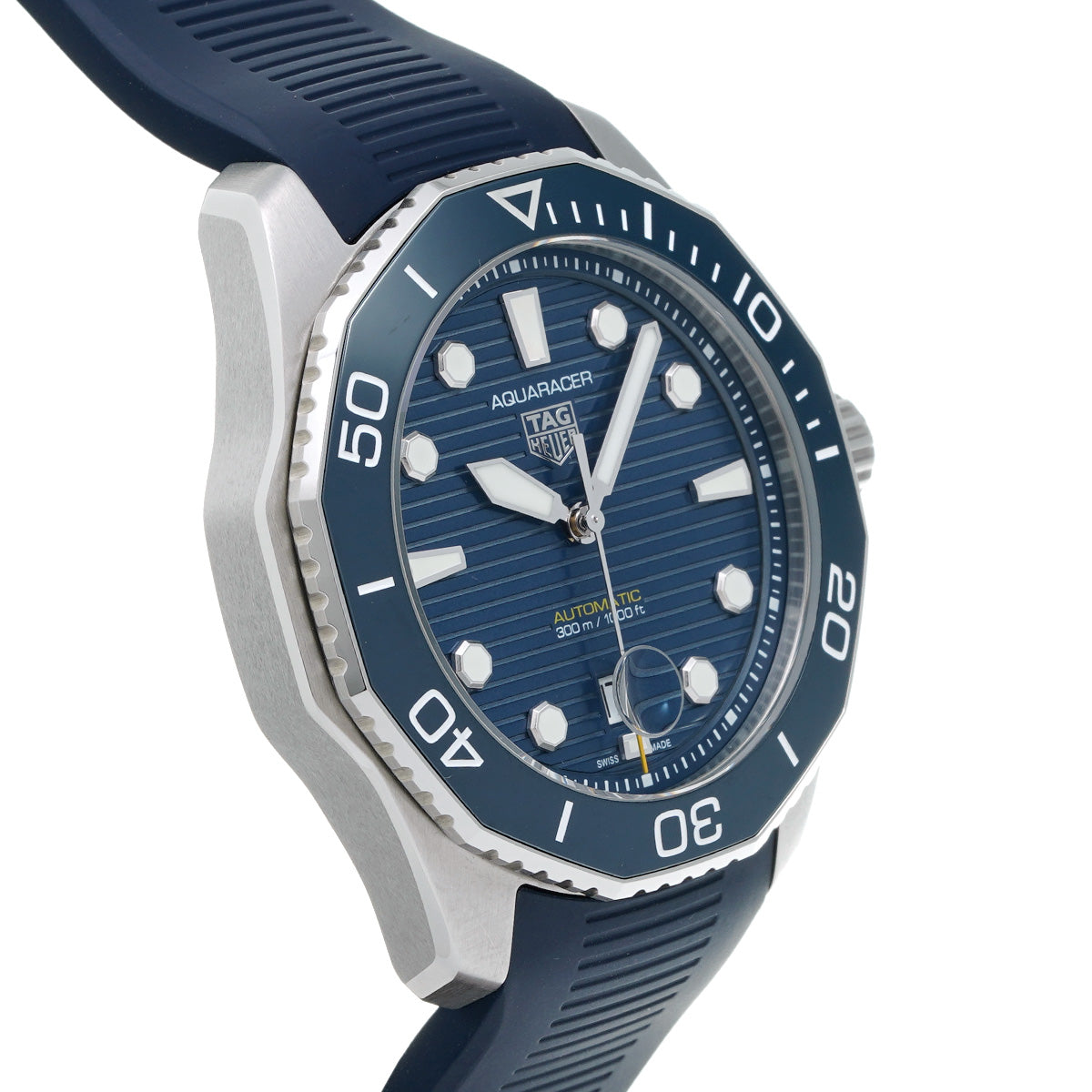 Aquaracer Professional 300 Calibre 5 WBP201B.FT6198 Blue TAG HEUER Men's [Pre-Owned].