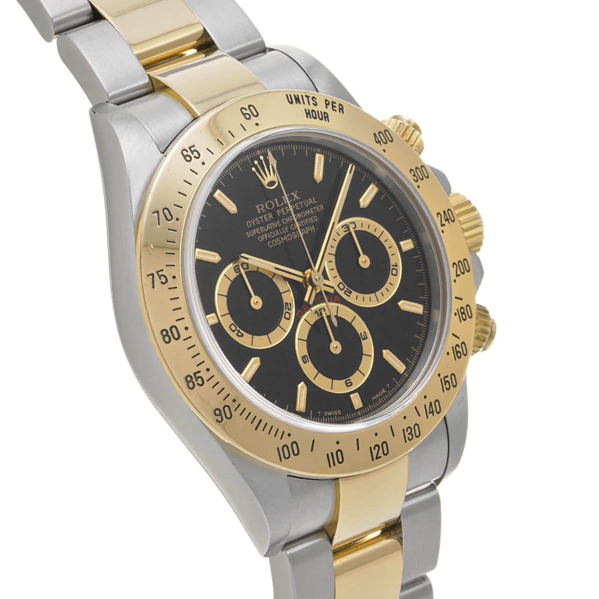 Cosmograph Daytona 16523 A (manufactured circa 1999) Black ROLEX Men's [Pre-Owned].