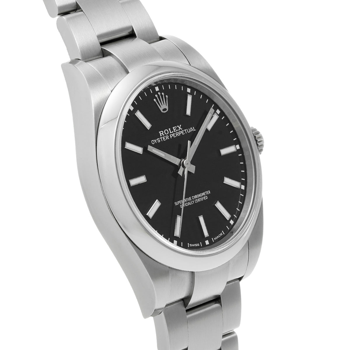 Oyster Perpetual 39 114300 Random Serial Black ROLEX Men's [Pre-owned].