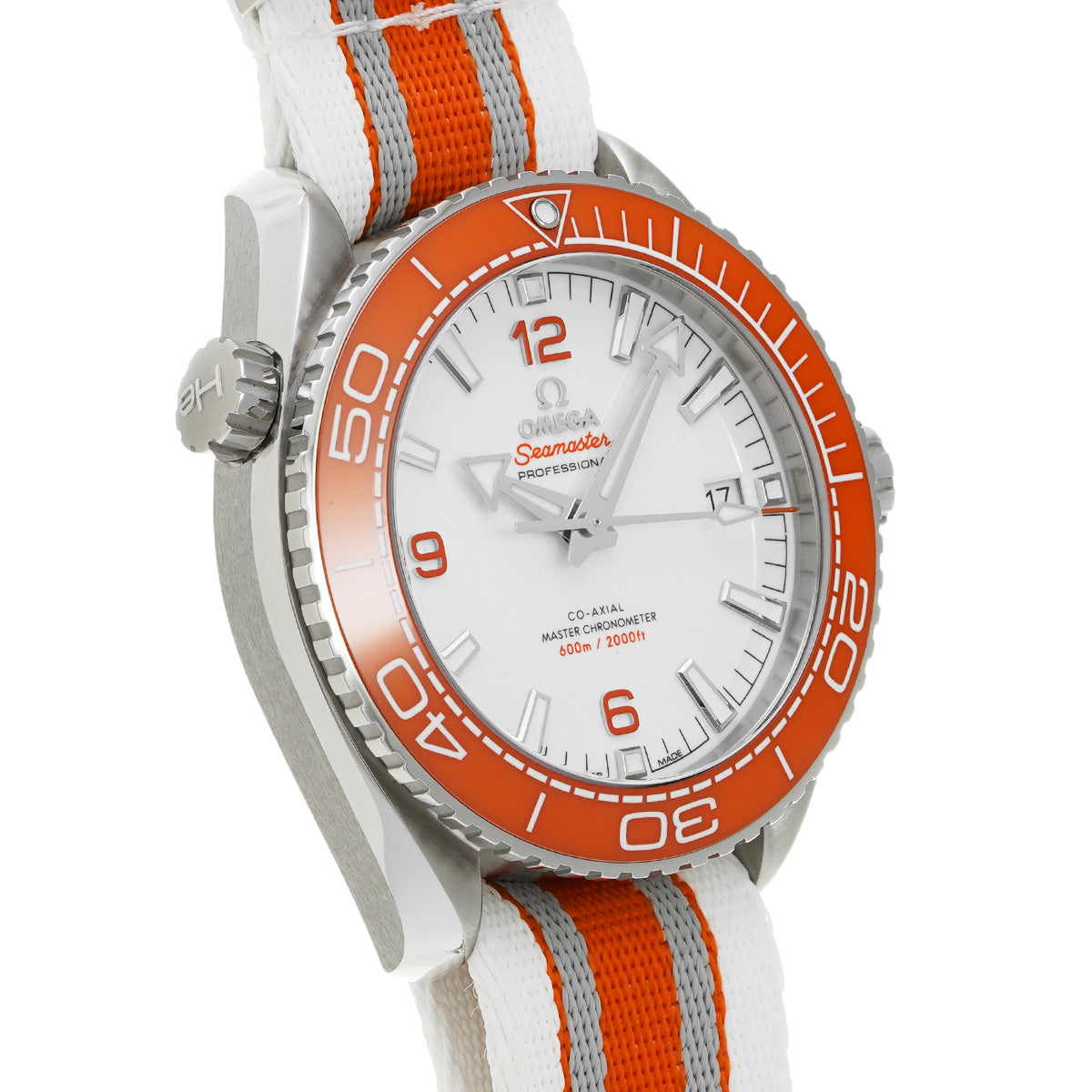Seamaster Planet Ocean 600 Master Chronometer 215.32.44.21.04.001 White OMEGA Men's [Pre-owned].