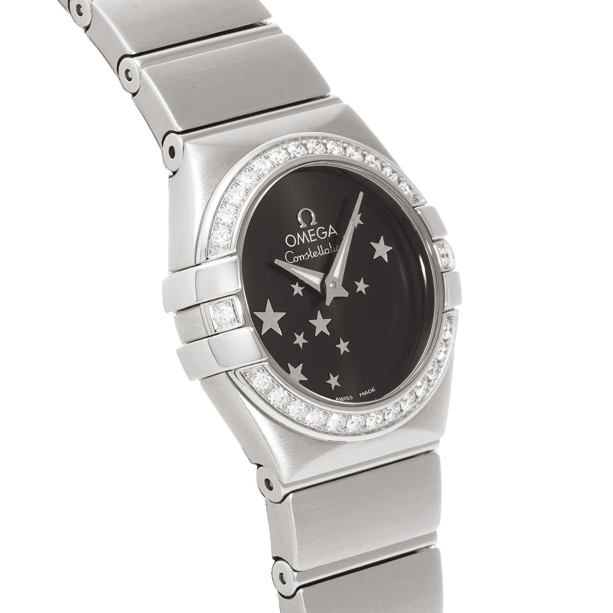 Constellation Quartz 123.15.24.60.01.001 Black OMEGA Ladies [Pre-owned].