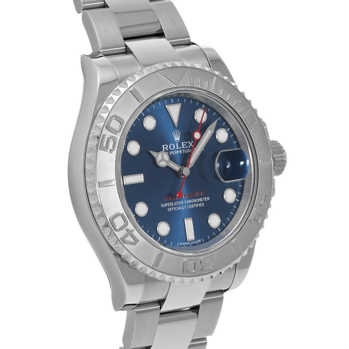 Yacht-Master 116622 Blue ROLEX Men's [Pre-Owned].