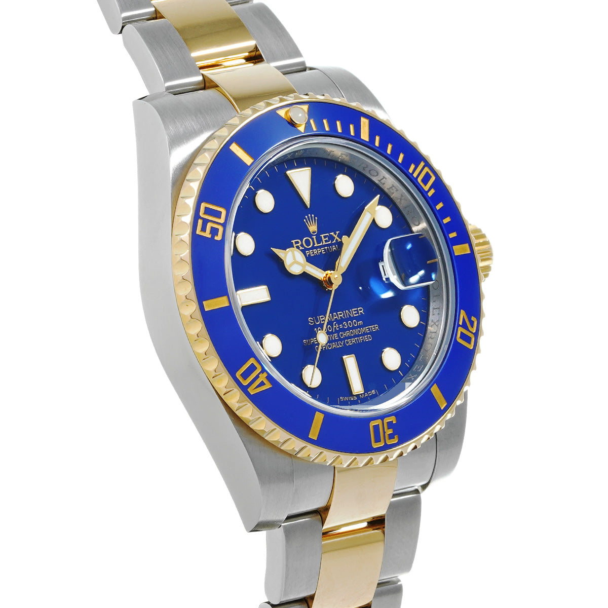 Submariner Date 116613LB G No. (manufactured circa 2010) Blue ROLEX Men's [Pre-Owned].