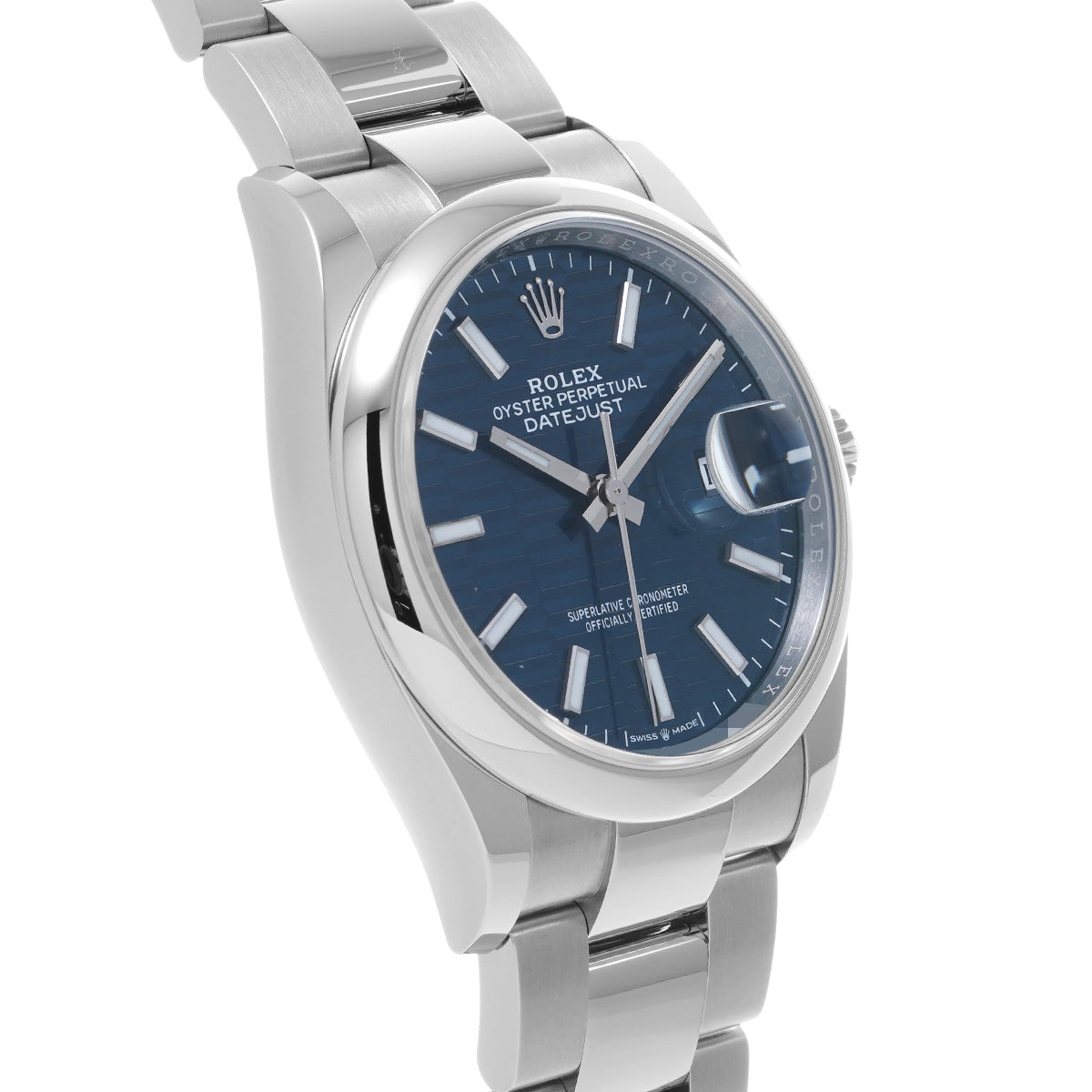 Datejust 36 126200 Random Serial Blue Fluted-Motif ROLEX Men's [Pre-Owned].