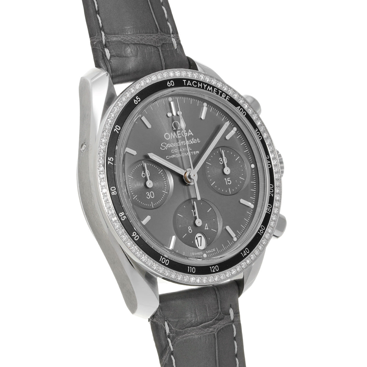 Speedmaster 38 324.38.38.50.06.001 Gray OMEGA Ladies [Pre-owned].