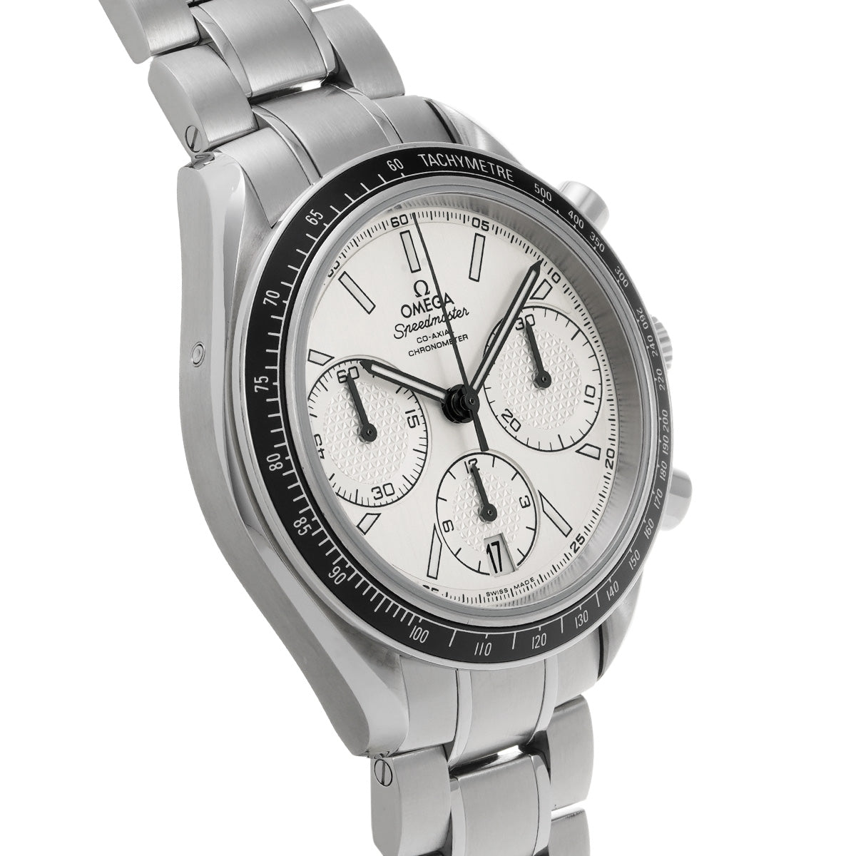 Speedmaster Racing Co-Axial 326.30.40.50.02.001 Silver OMEGA Men's [Pre-Owned].