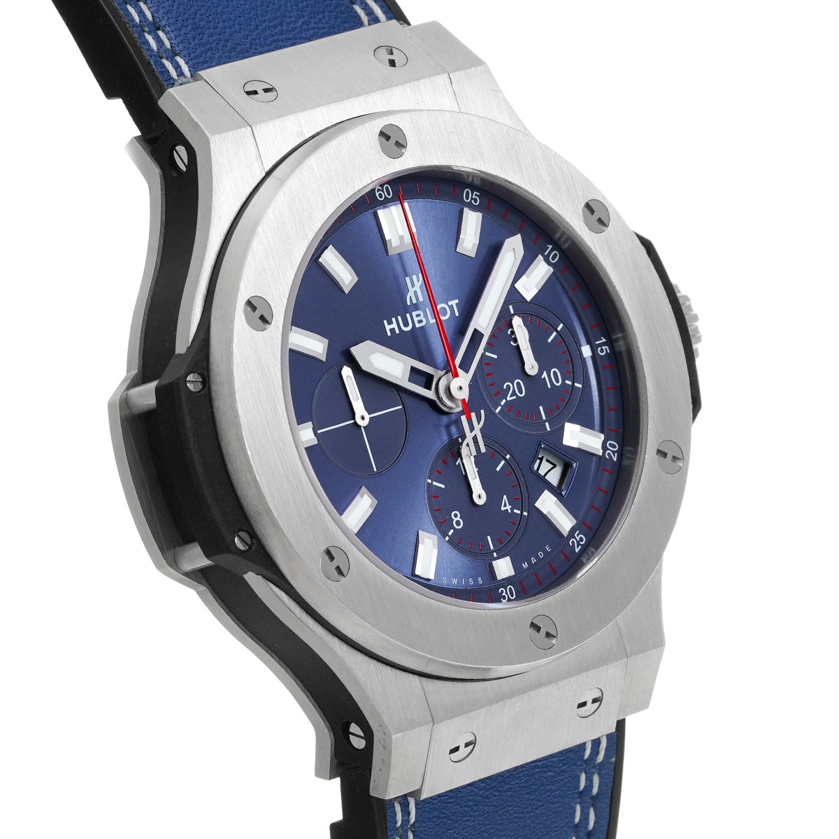 Big Bang Blue Victory Japan National Soccer Team Model 301.SX.7123.VR.FCJ15 Blue HUBLOT Men's [Pre-owned].