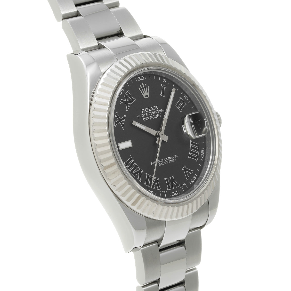 Datejust II 116334 Random Serial Gray ROLEX Men's [Pre-Owned].