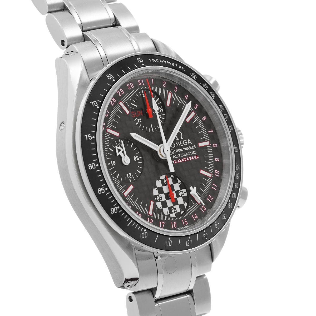 Speedmaster Racing Michael Schumacher 2002 3529.50 Black OMEGA Men's [Pre-owned].