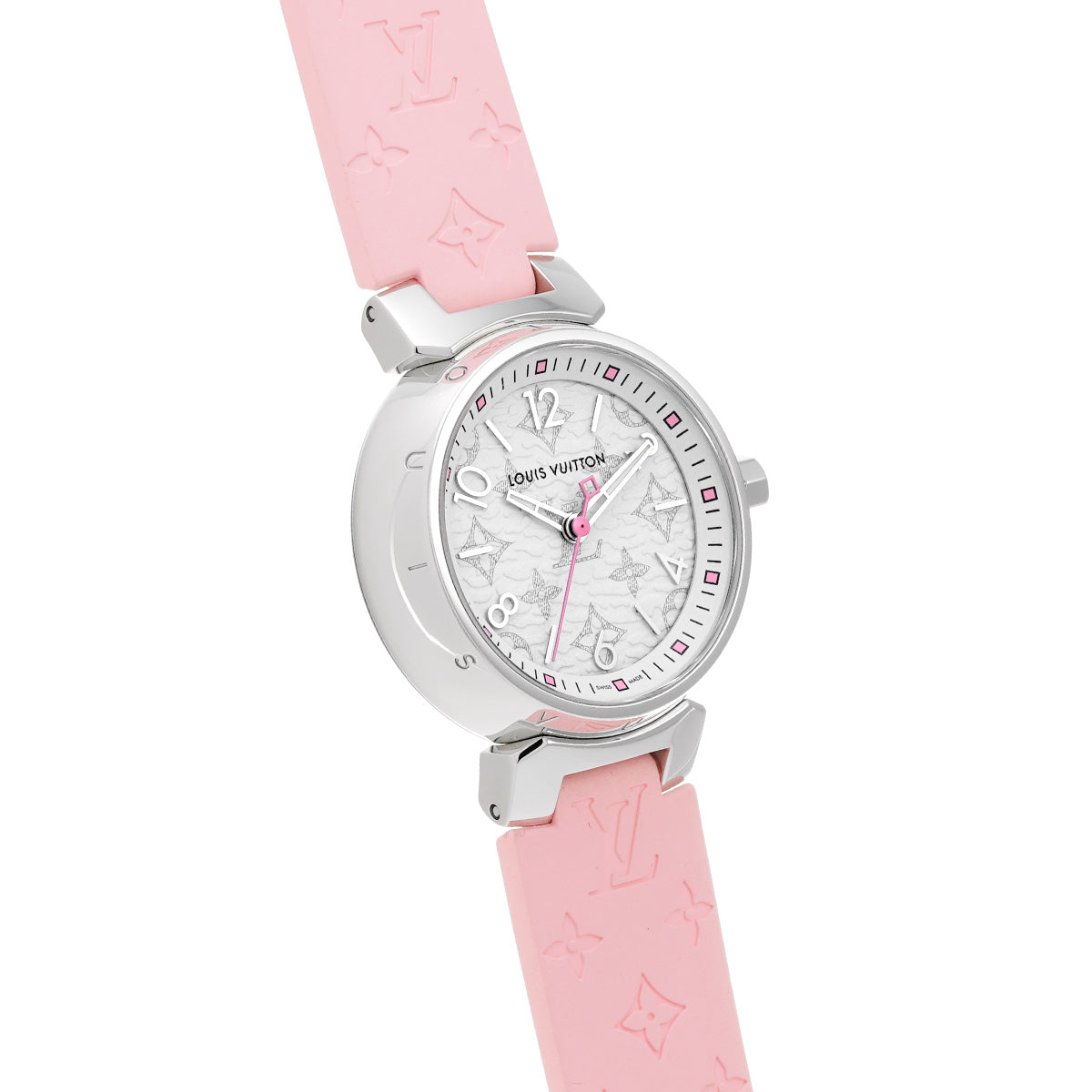 Tambour PM QA115Z White LOUIS VUITTON Ladies [Pre-owned].