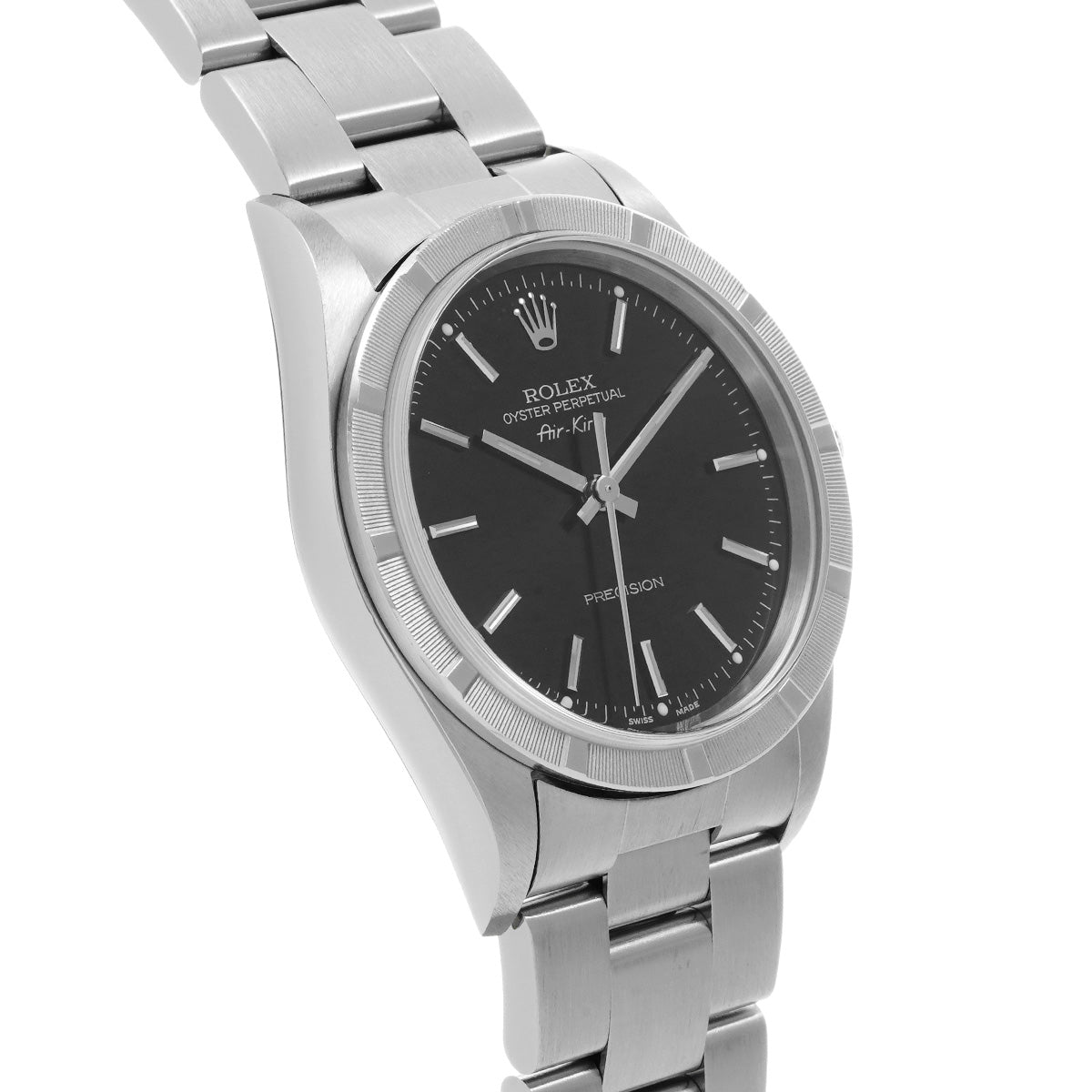 Air-King 14010M F No. (manufactured around 2004) Black ROLEX Men's [Pre-Owned].