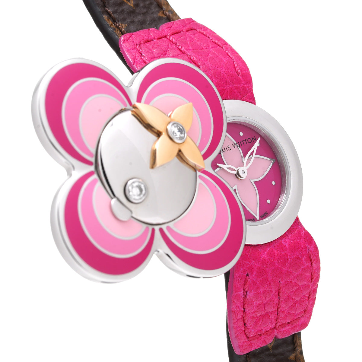 Vivienne Bijoux Secret Q1K0J0 Pink LOUIS VUITTON Ladies [Pre-owned].