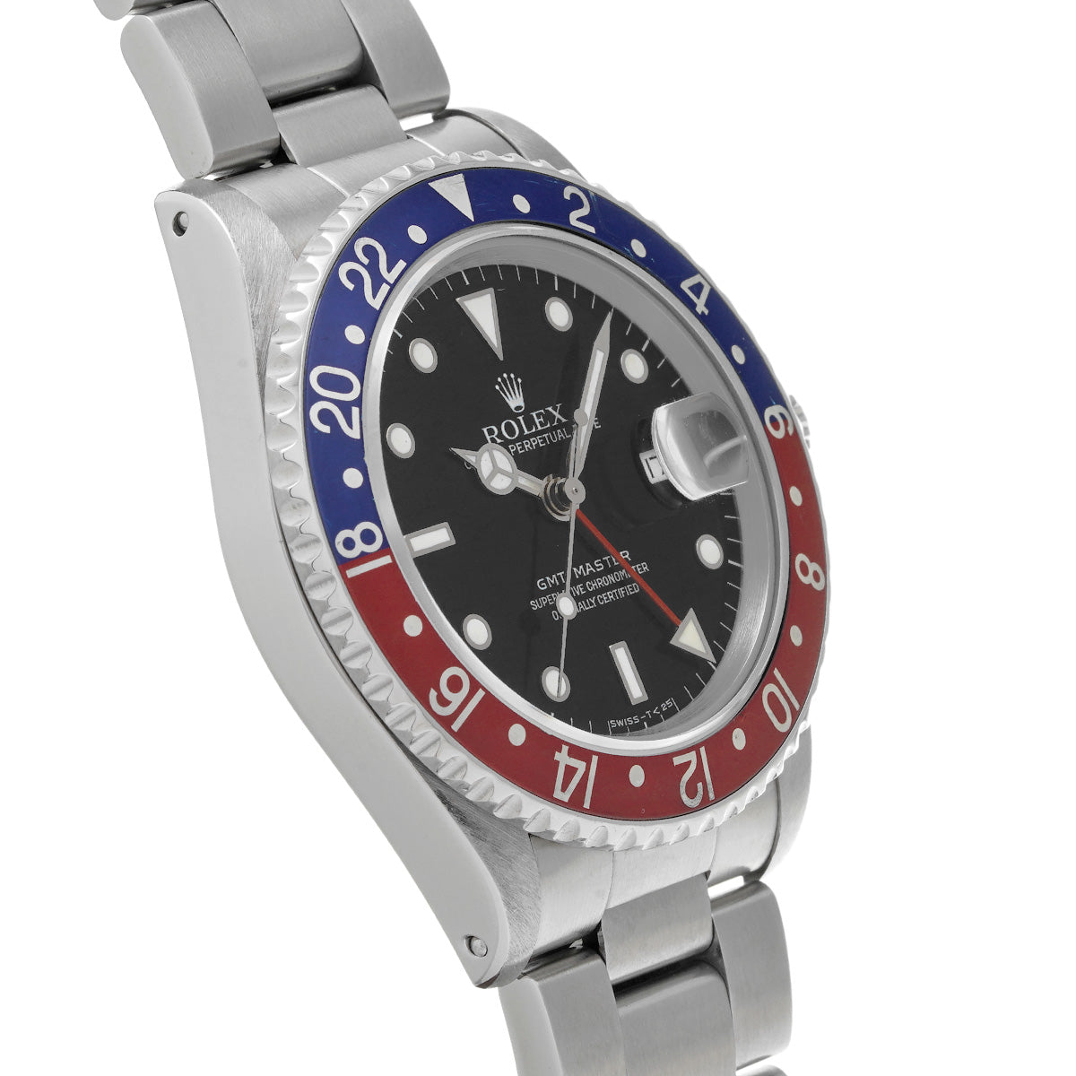 GMT Master 16700 R (manufactured circa 1987) Black ROLEX Men's [Pre-Owned].