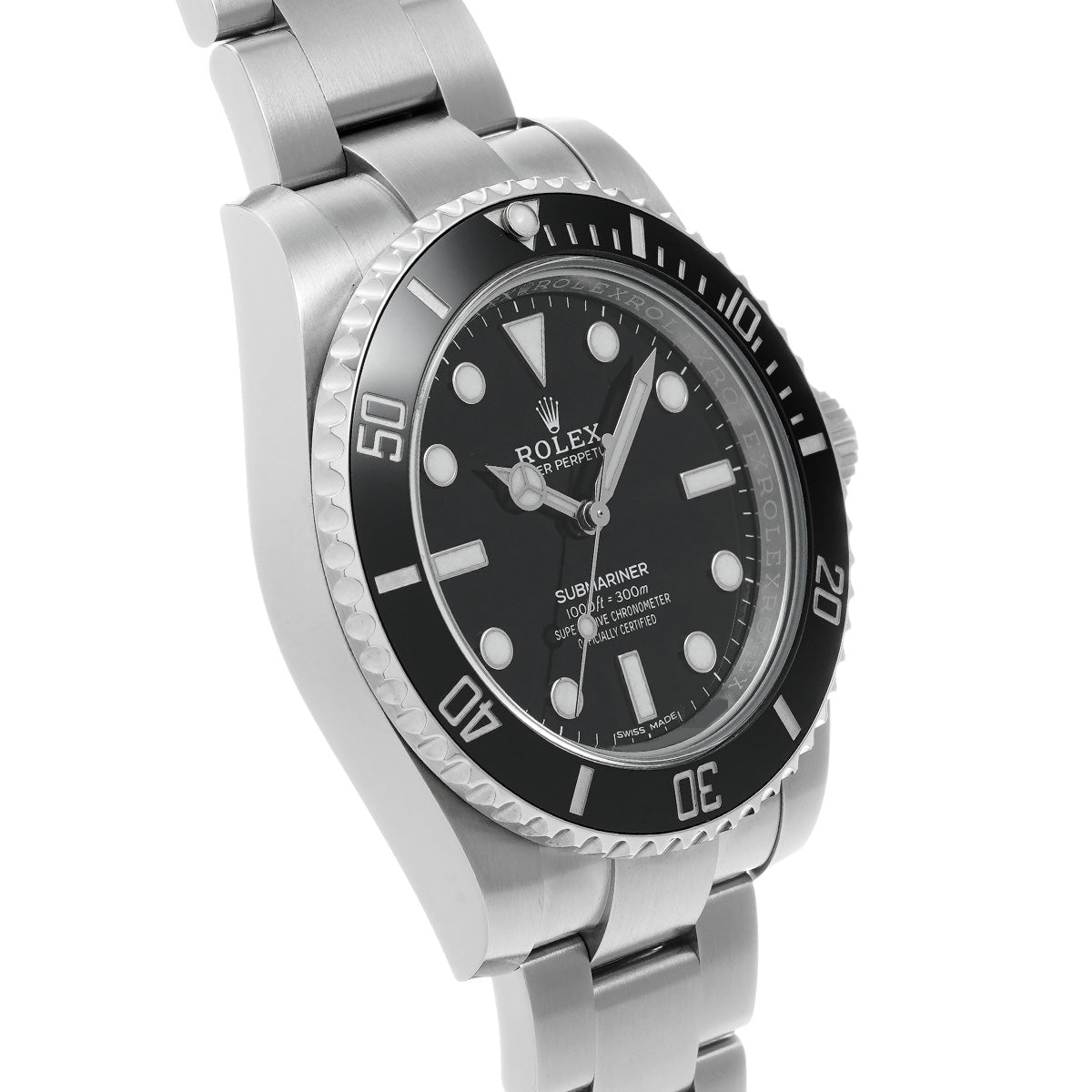 Submariner 114060 Random Serial Black ROLEX Men's [Pre-Owned].