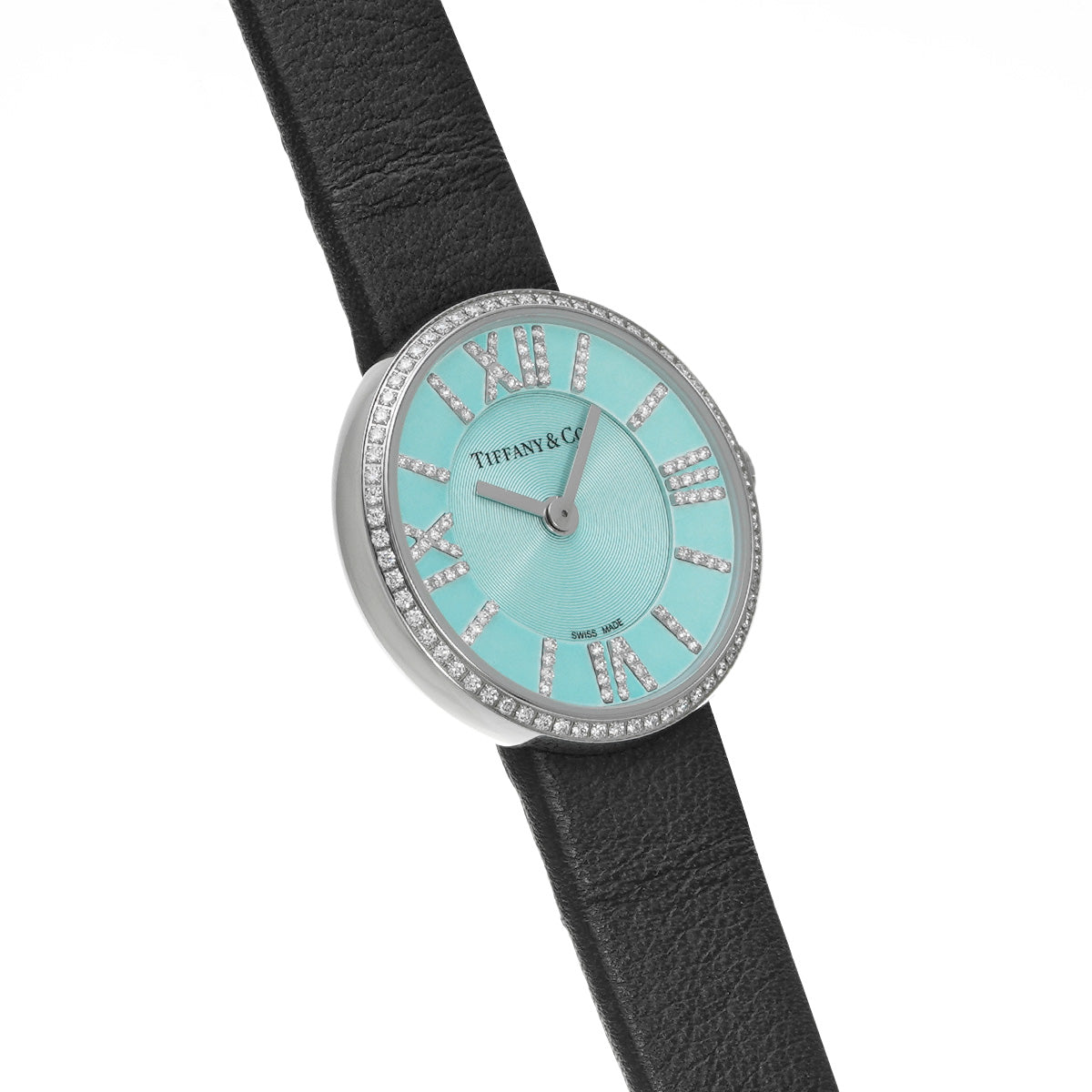 Atlas 63320781 Tiffany Blue/Diamond TIFFANY &amp; Co. ladies [pre-owned].
