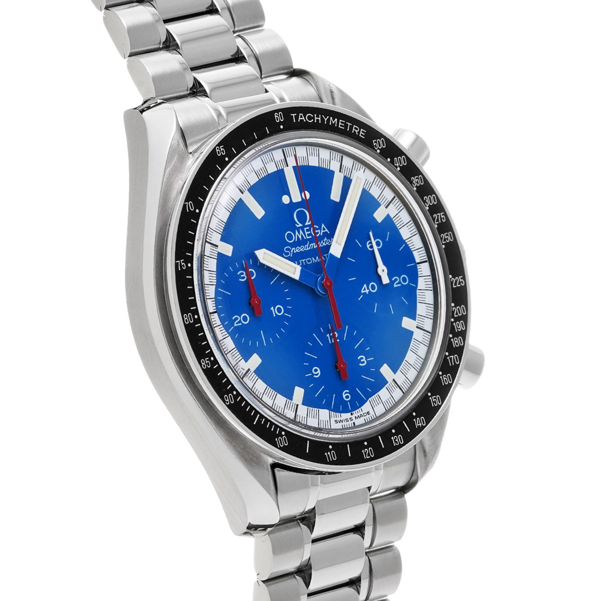 Speedmaster Racing Michael Schumacher 3510.81 Blue OMEGA Men's [Pre-Owned].