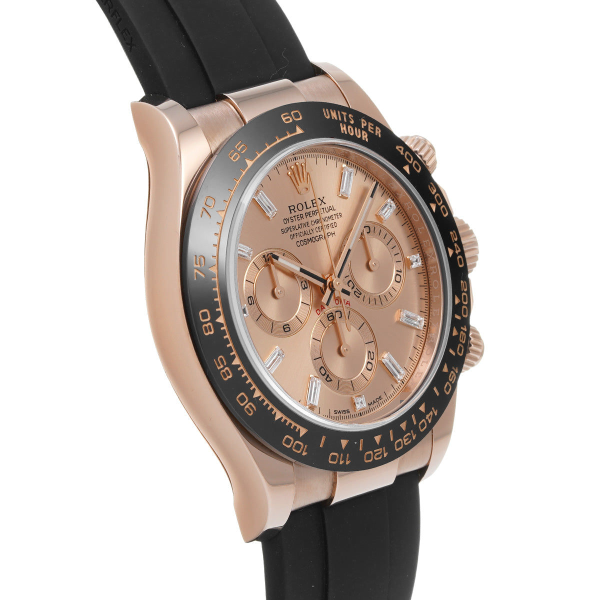 Cosmograph Daytona 116515LNA Random Serial Ros/Diamond ROLEX Men's [Pre-Owned].