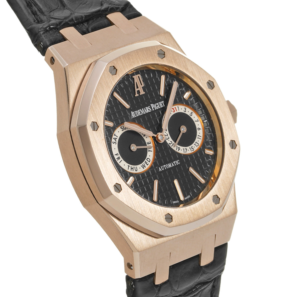 Royal Oak Day Date 26330OR.OO.D088CR.01 Black AUDEMARS PIGUET Men's [Pre-Owned].