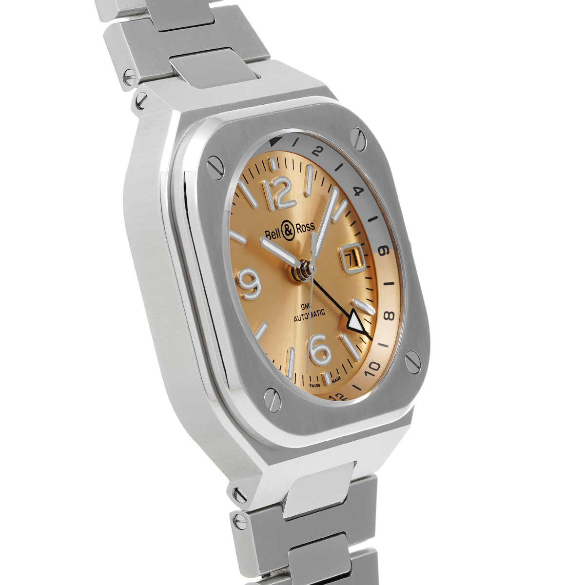 BR 05 GMT AMBER BR05G-CH-ST/SST Amber Bell &amp; Ross Men's [pre-owned]