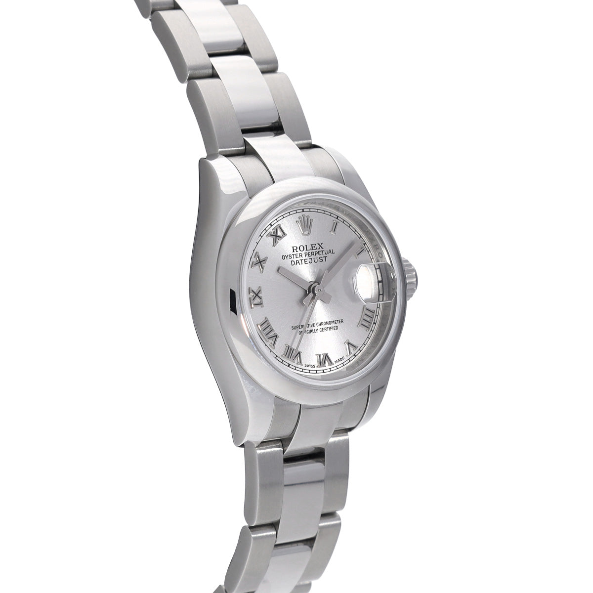 DATE JUST 179160 Gray ROLEX Ladies [Pre-Owned].