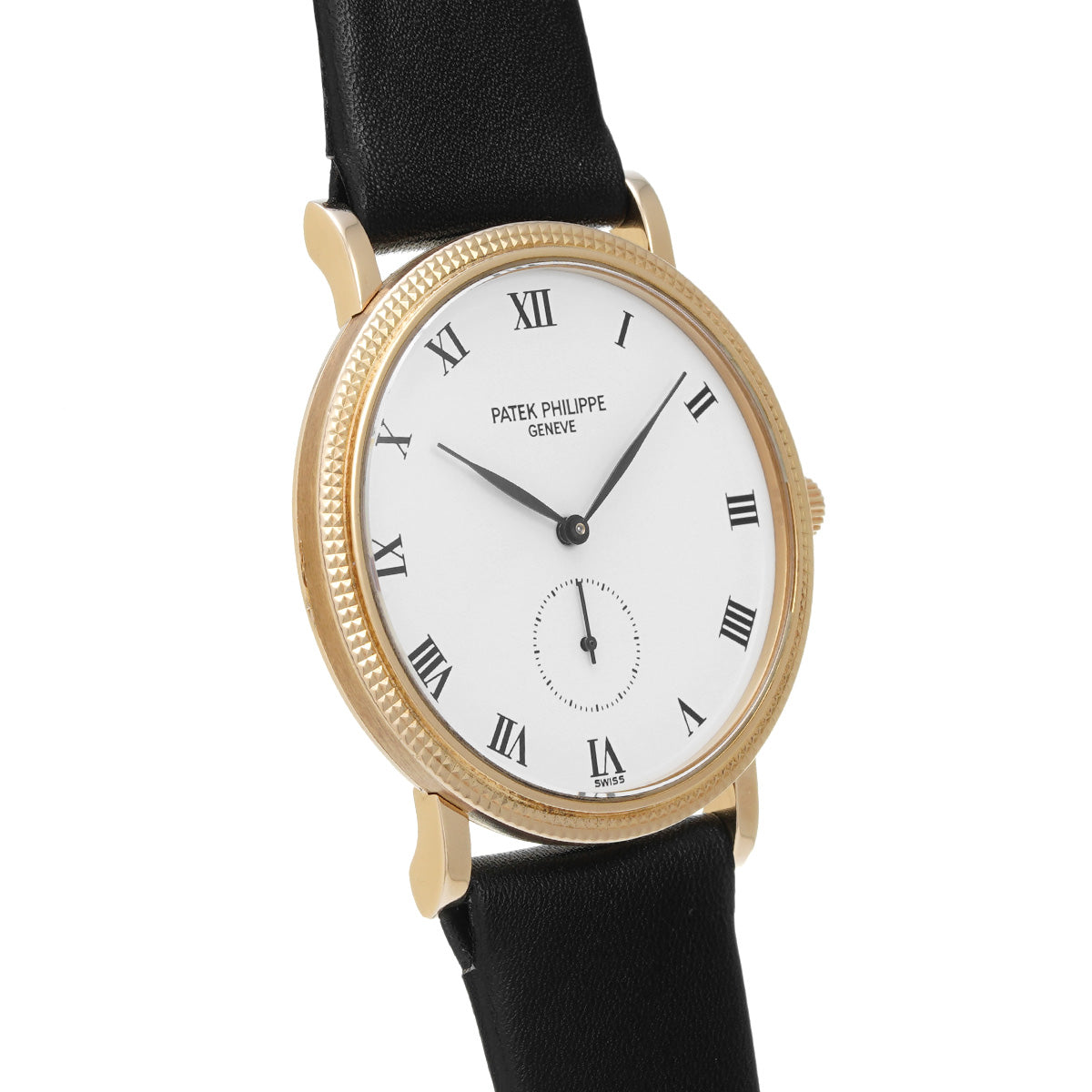 Calatrava 3919J-001 White PATEK PHILIPPE Men's [Pre-Owned].