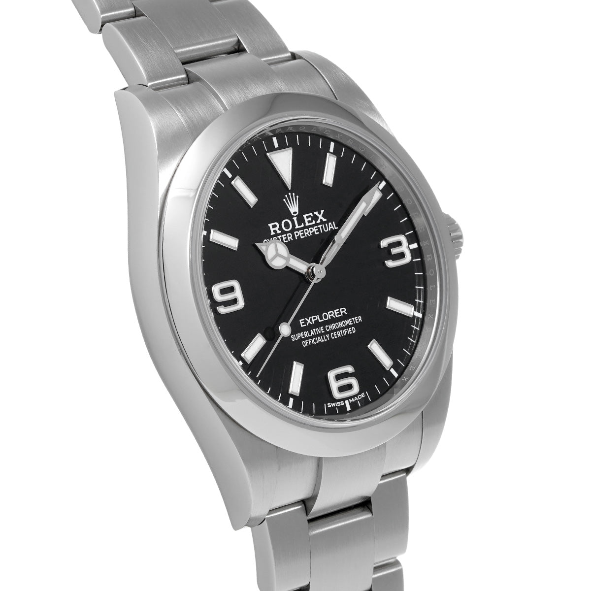 Explorer 214270 Random Serial Black ROLEX Men's [Pre-owned].