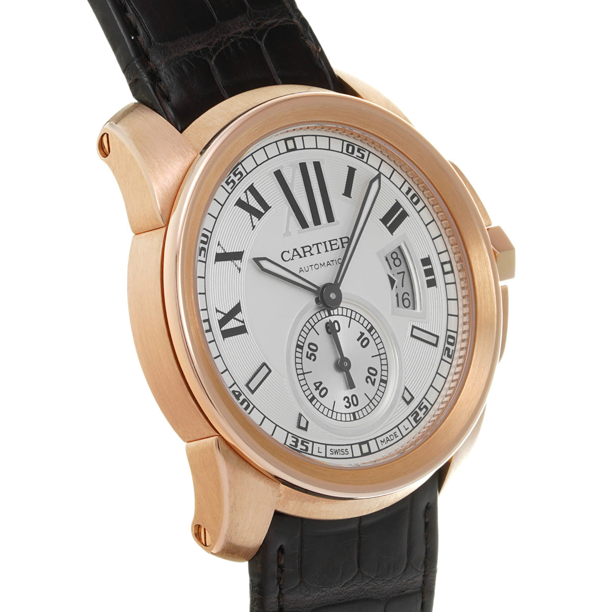 Calibre de Cartier W7100009 Silver CARTIER Men's [Pre-owned].