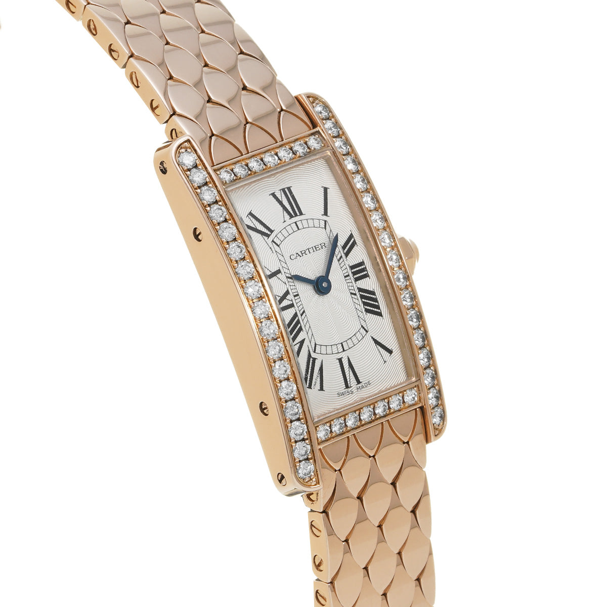Tank American SM WB710008 Silver CARTIER Ladies [Pre-Owned].