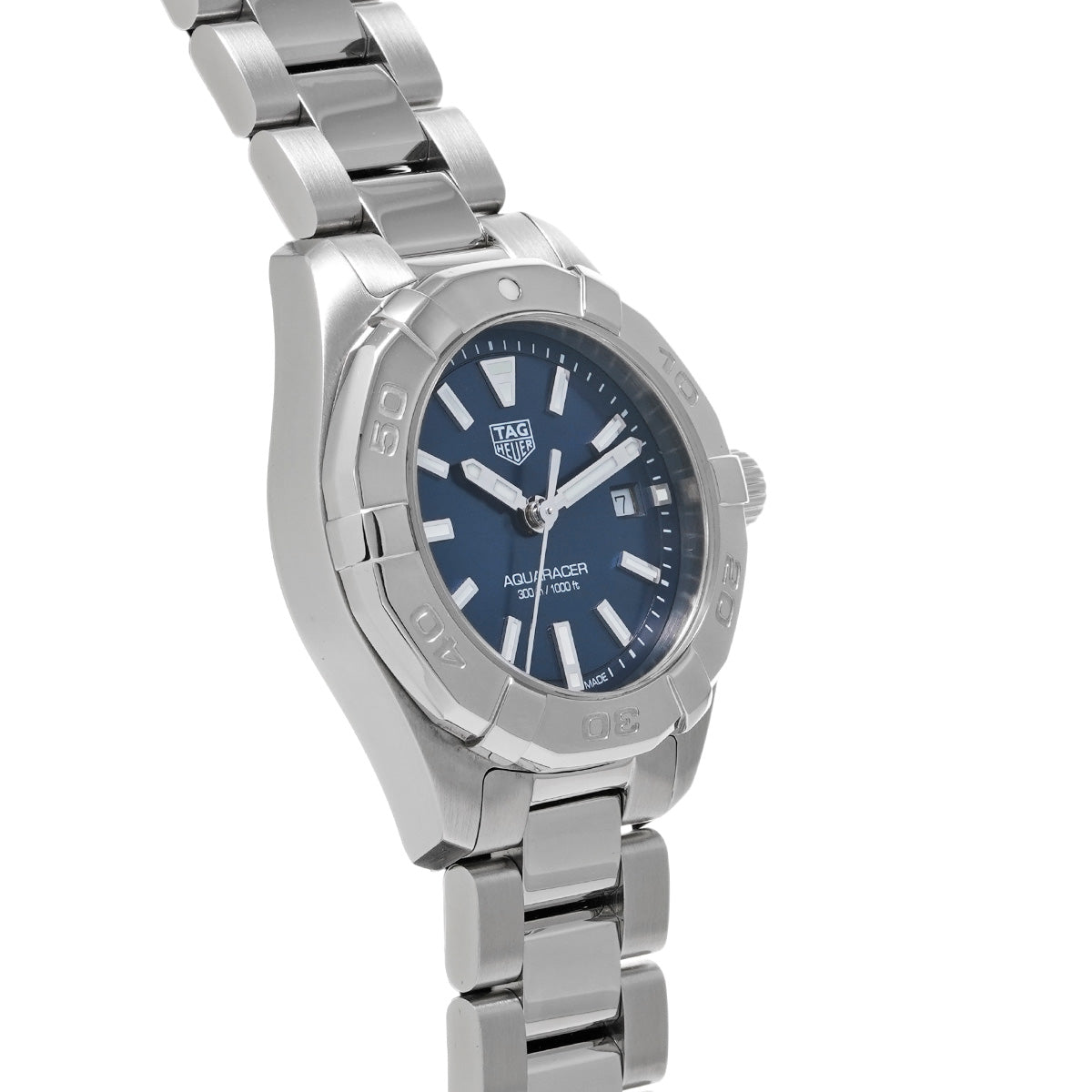 Aquaracer Quartz WBD1412.BA0741 Blue TAG HEUER Ladies [Pre-Owned]