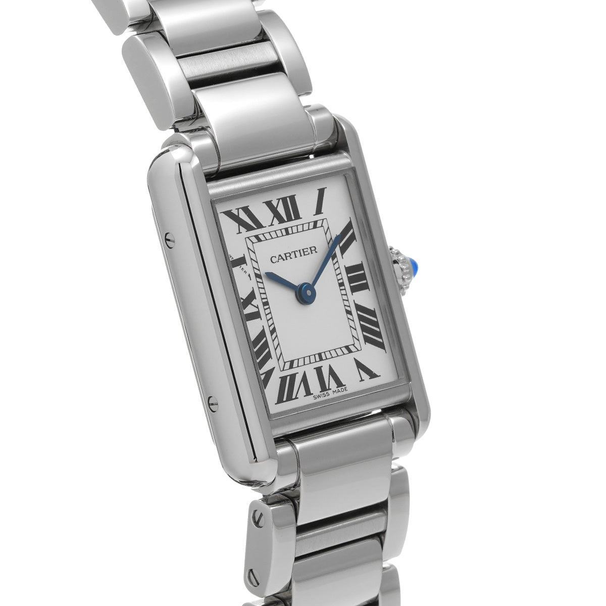 Tank Must SM WSTA0051 Silver CARTIER Ladies [Pre-owned]