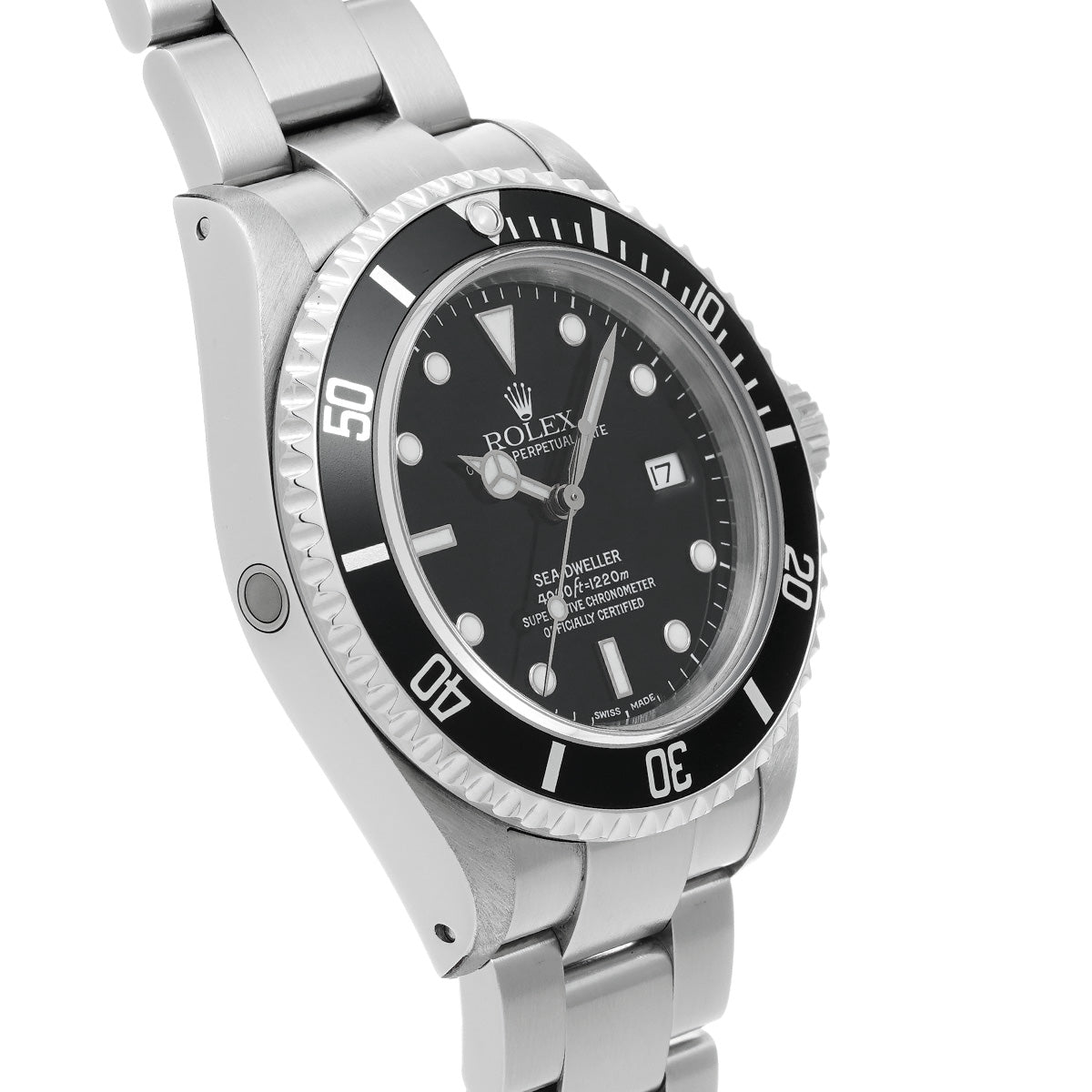 Sea-Dweller 16600 Y (made around 2002) Black ROLEX Men's [Pre-Owned].