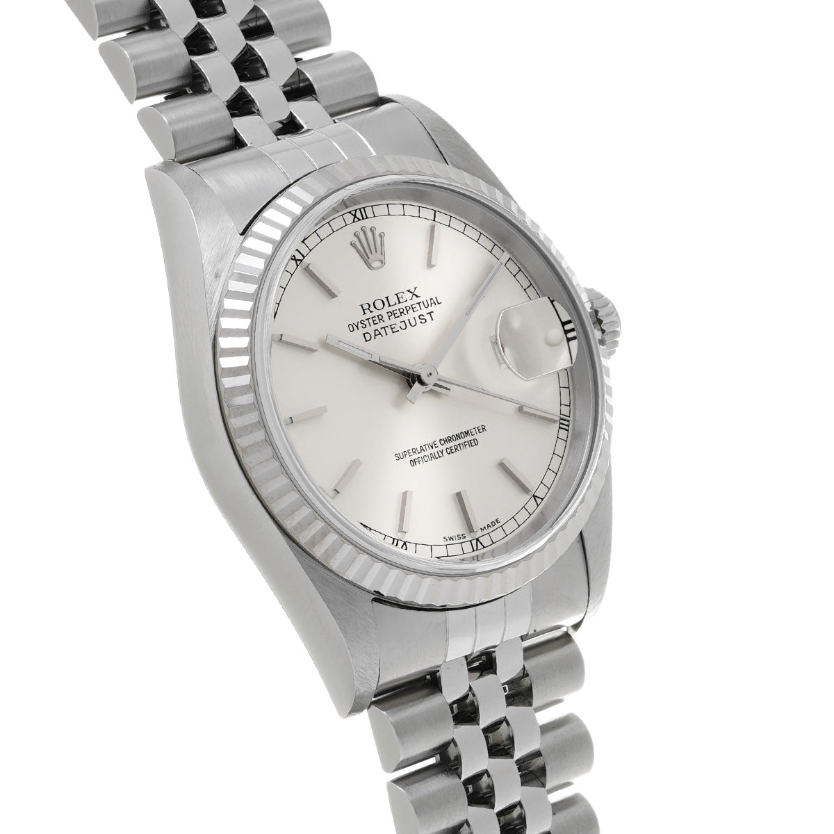 Datejust 16234 P (made around 2000) Silver ROLEX Men's [Pre-owned].