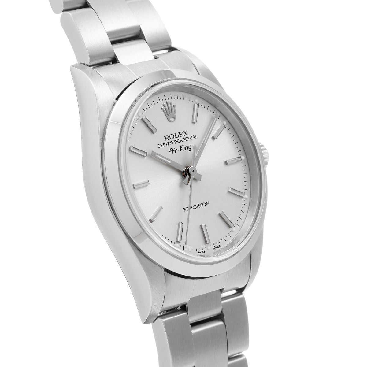 Air-King 14000M P (made around 2000) Silver ROLEX Men's [Pre-Owned].