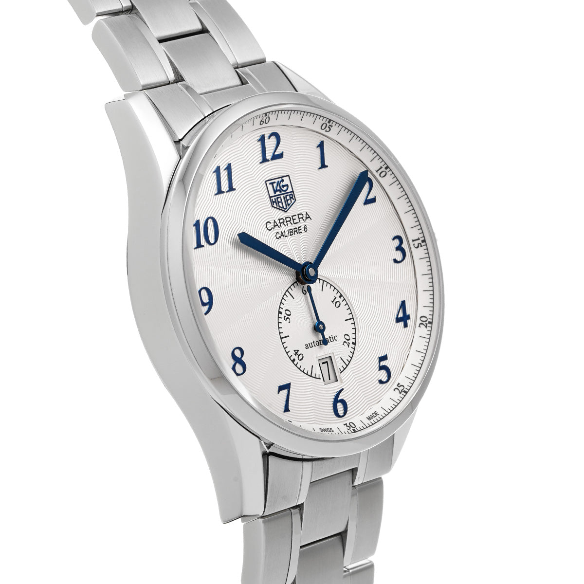 CARRERA Heritage Calibre 6 WAS2111.BA0732 Silver TAG HEUER Men's [Pre-Owned].