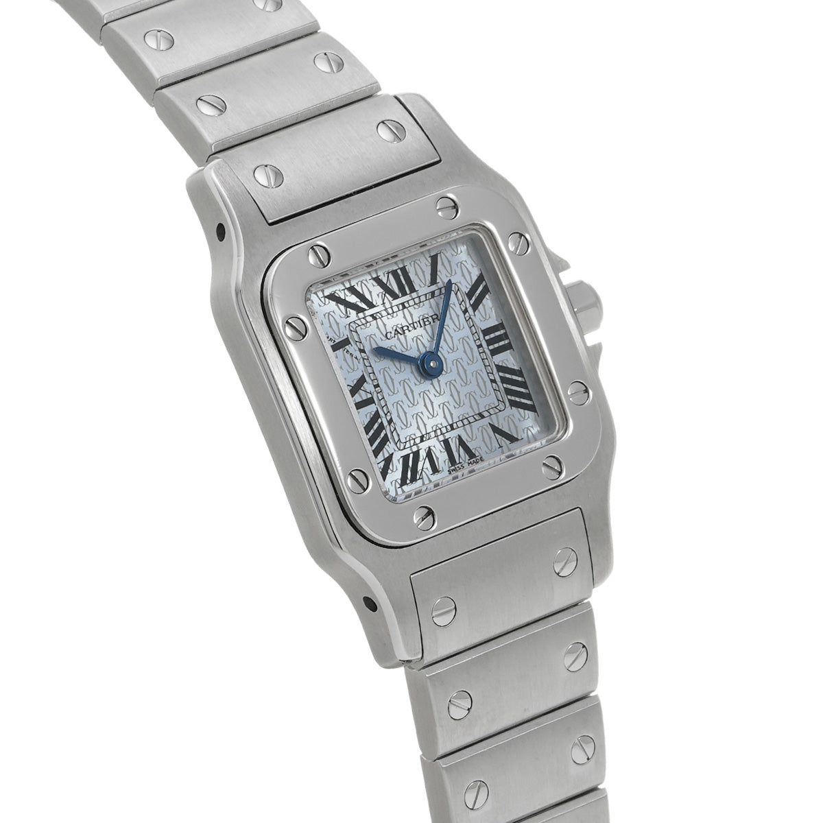 Santos Galve SM W20064D6 Blue CARTIER Ladies [Pre-owned]