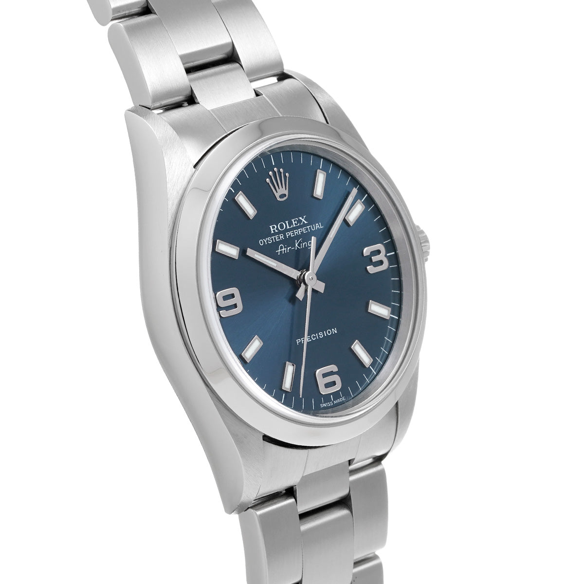 Air-King 14000M P (made around 2000) Blue ROLEX Men's [Pre-Owned].