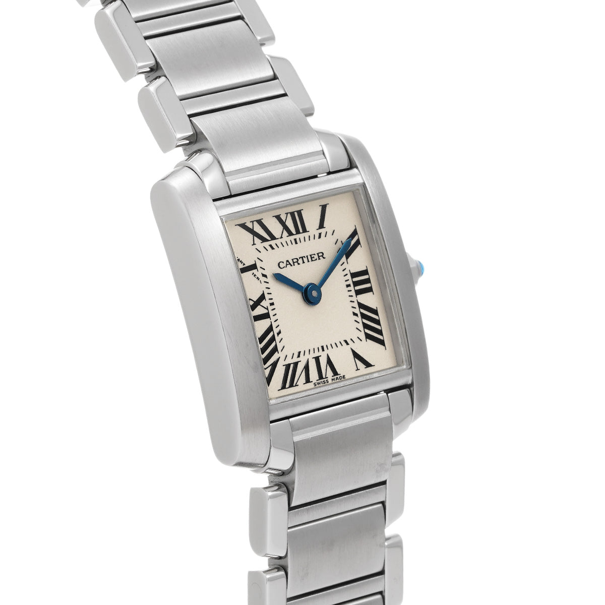 Tank Francaise SM W51008Q3 Silver CARTIER Ladies [Pre-owned]