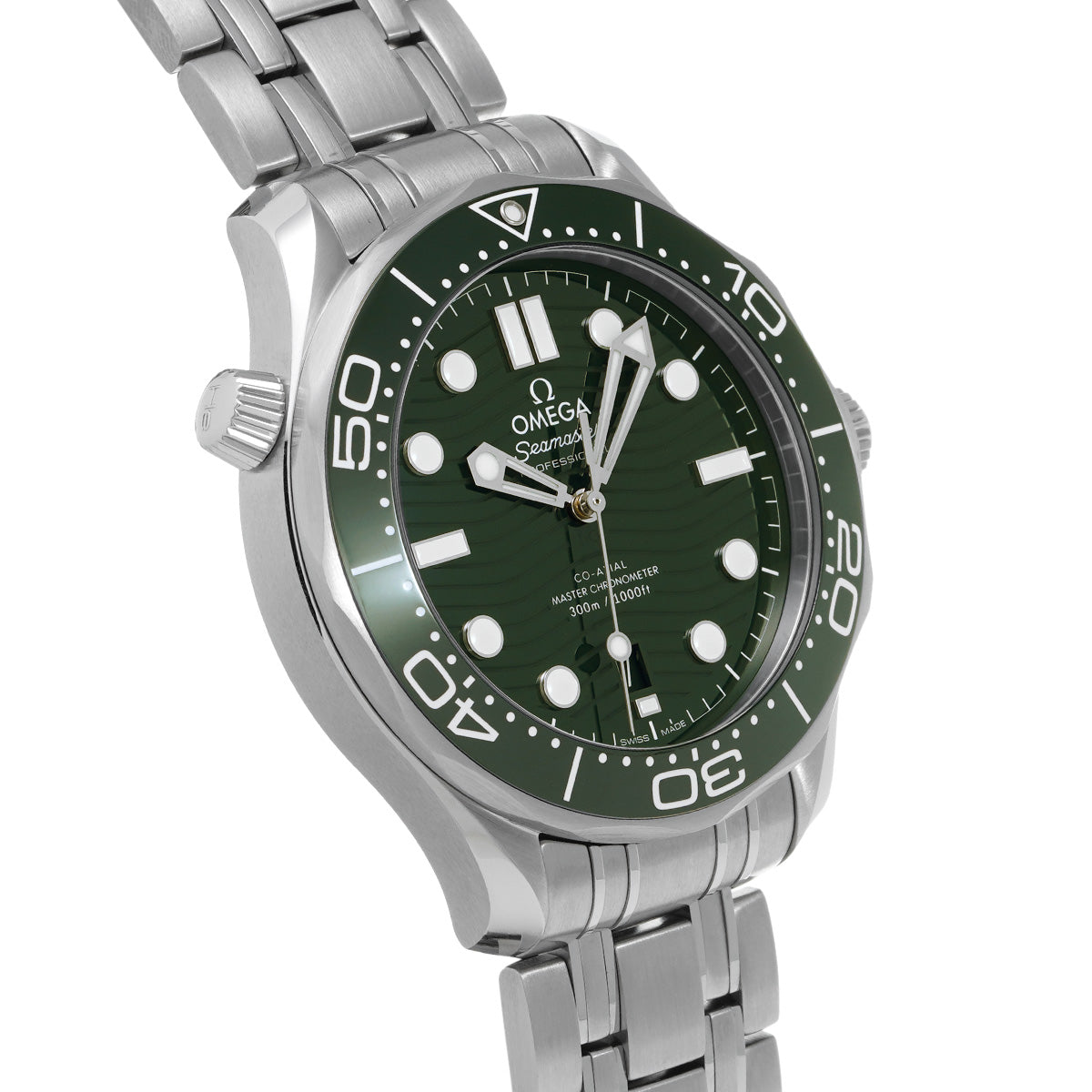 Seamaster Diver 300 Co-Axial Master Chronometer 210.30.42.20.10.001 Green OMEGA Men's [Pre-Owned].