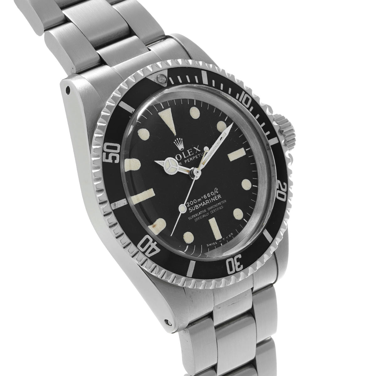 Submariner 5512 19s (manufactured circa 1968) Black ROLEX Men's [Pre-Owned].