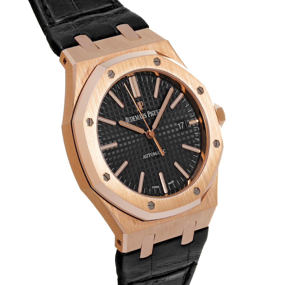 Royal Oak 15400OR.OO.D002CR.01 Black AUDEMARS PIGUET Men's [Pre-Owned].