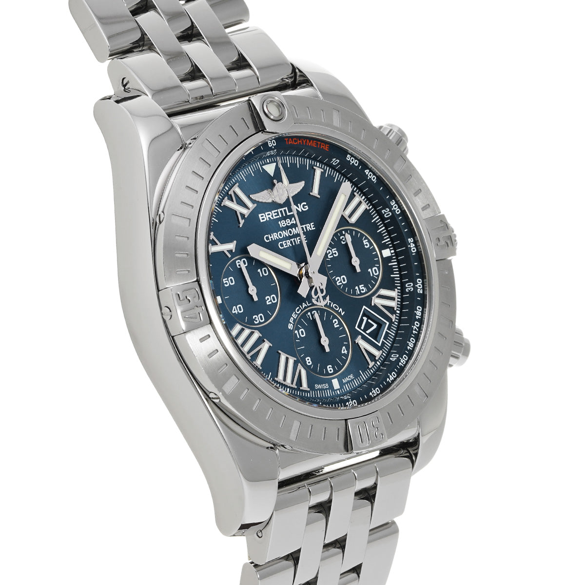 Breitling Chronomat JSP Japan Limited AB0115111C2A1 Blue BREITLING Men's [Pre-Owned].