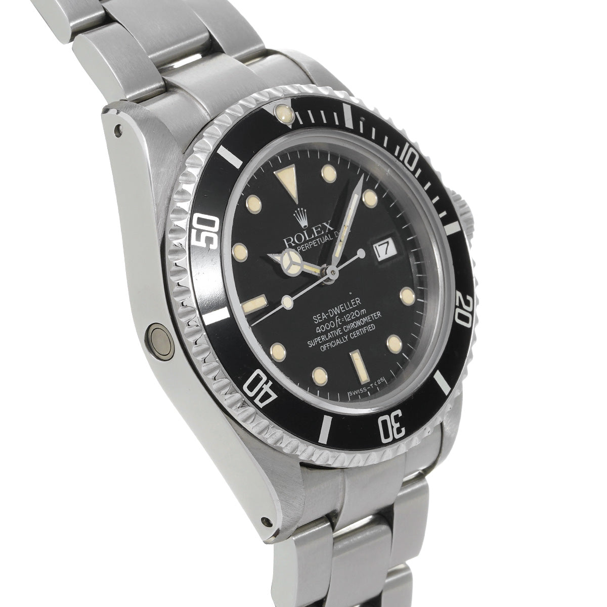 Sea-Dweller 16660 93s (manufactured circa 1985) Black ROLEX Men's [Pre-Owned].