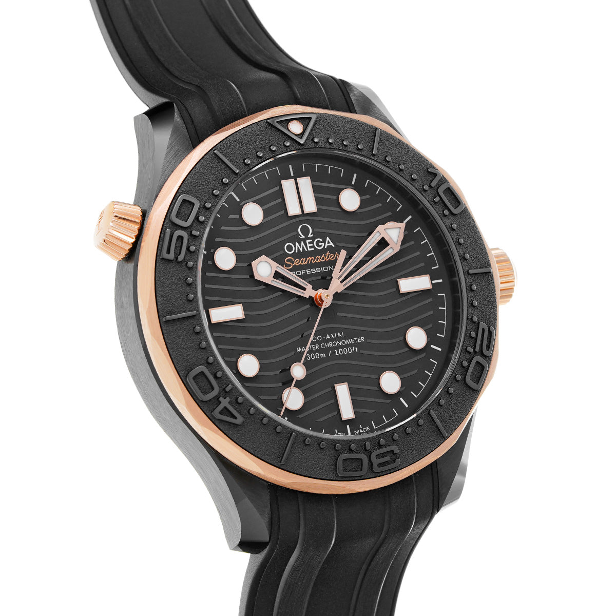 Seamaster Diver 300 Co-Axial Master Chronometer 210.62.44.20.01.001 Black OMEGA Men's [Pre-Owned].